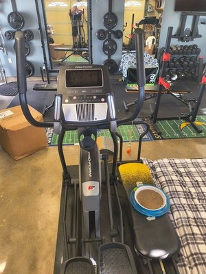 ProForm Carbon E7 Elliptical iFit Compatible Intensity Stride Power Ramp Sturdy