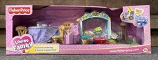 Fisher-Price Loving Family Backyard Gardening & Musical Surprise Party Play Set