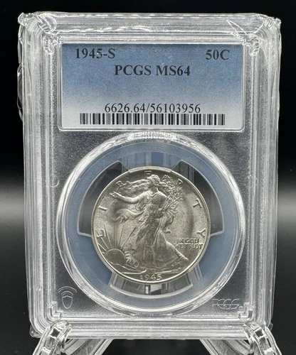 1945-S PCGS MS64 50C Walking Liberty Half Dollar