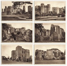 Kenilworth Castle - Vintage Unused Photochrom Postcards - Sold Singly Z25