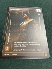 Wonders of the First 2025 - PAPER RARE - Tyros Ironfist 216/401 TCG