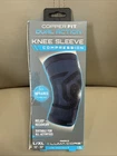 Copper Fit Dual Action Knee Sleeve Compression Sleeve L/XL ..B