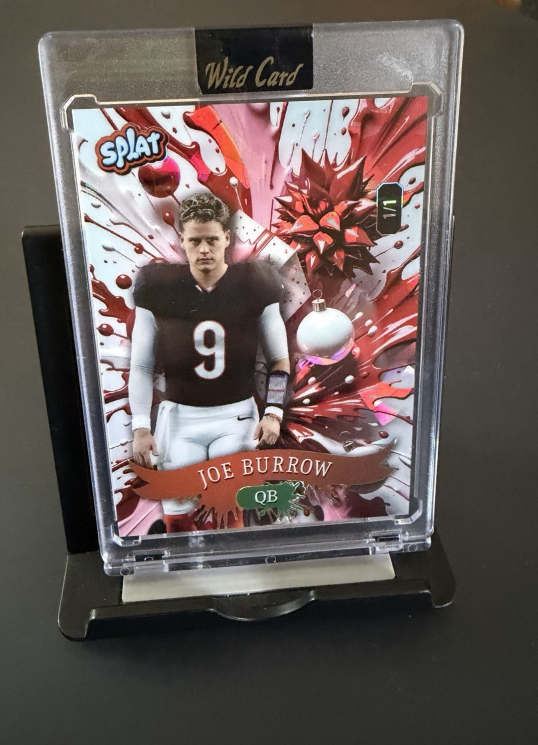 1/1 2025 Wild Card Splat the Holidays - Joe Burrow