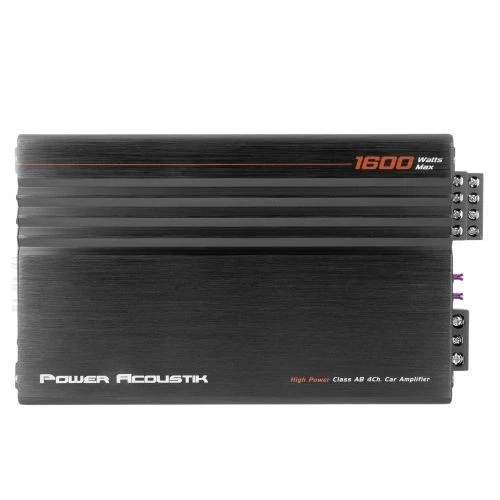 Power Acoustik CA4-1600 | 1,600W Class A/B 4-Channel Car Amplifier, 4Ch Amp - Image 3 of 4