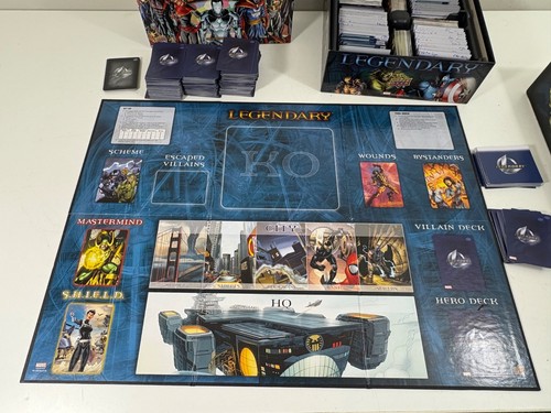Marvel LEGENDARY Deck Building Game: Base, Secret Wars Vol 1, Dark City, More - Picture 9 of 19