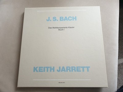 Jarrett Bach Das Wohltemperierte Klavier Buch 1 KEITH JARRETT ECM 2 LP