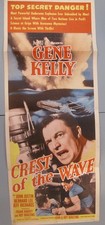 Crest of the Wave 1954 14x36 insert Poster Gene Kelly  very good