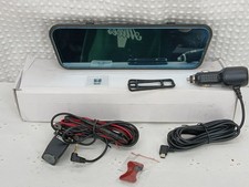 NEW REAR VIEW MIRROR LCD SCREEN 1080P DASH CAM BACK-UP CAM FREE SHIP