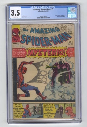 Amazing Spider-Man #13 CGC 3.5 Marvel Comic 1st Mysterio Steve Ditko Stan Lee