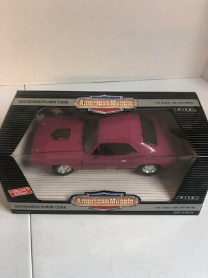 ERTL American Muscle 1970 Plymouth Hemi Cuda 1/18 Diecast | eBay