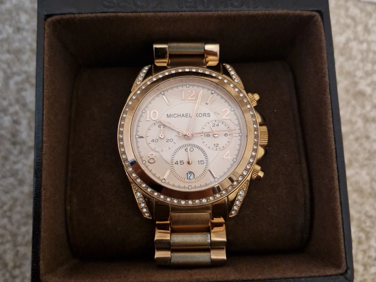 Michael Kors Rose Gold MK5263 Ladies Watch eBay