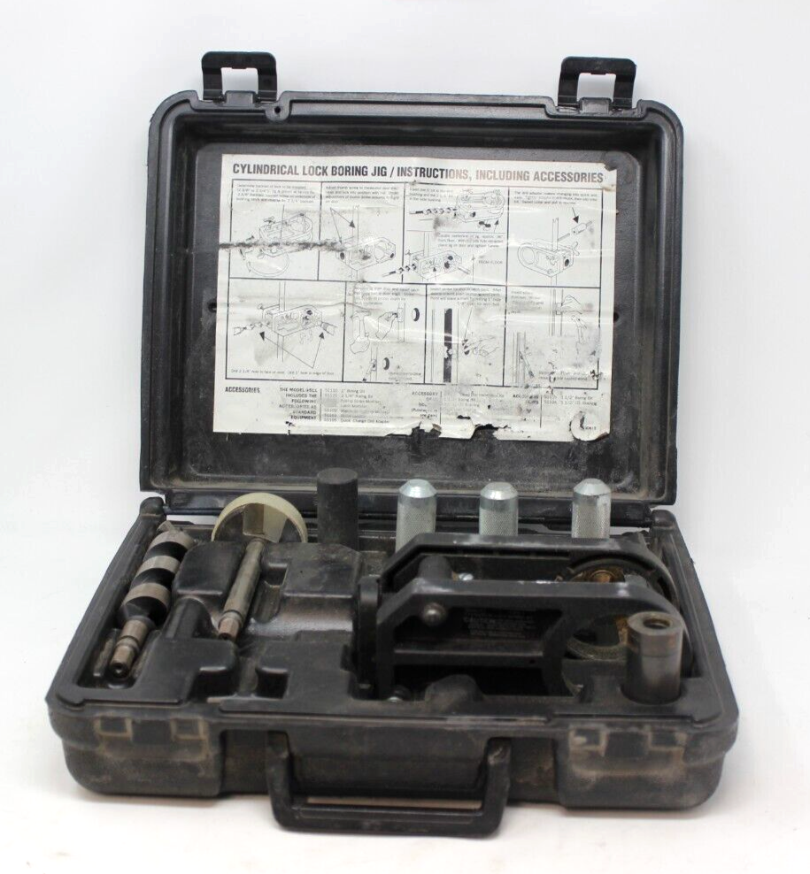 Porter Cable Model 511 Type 1 Cylindrical Lock Boring Kit with Hardcase