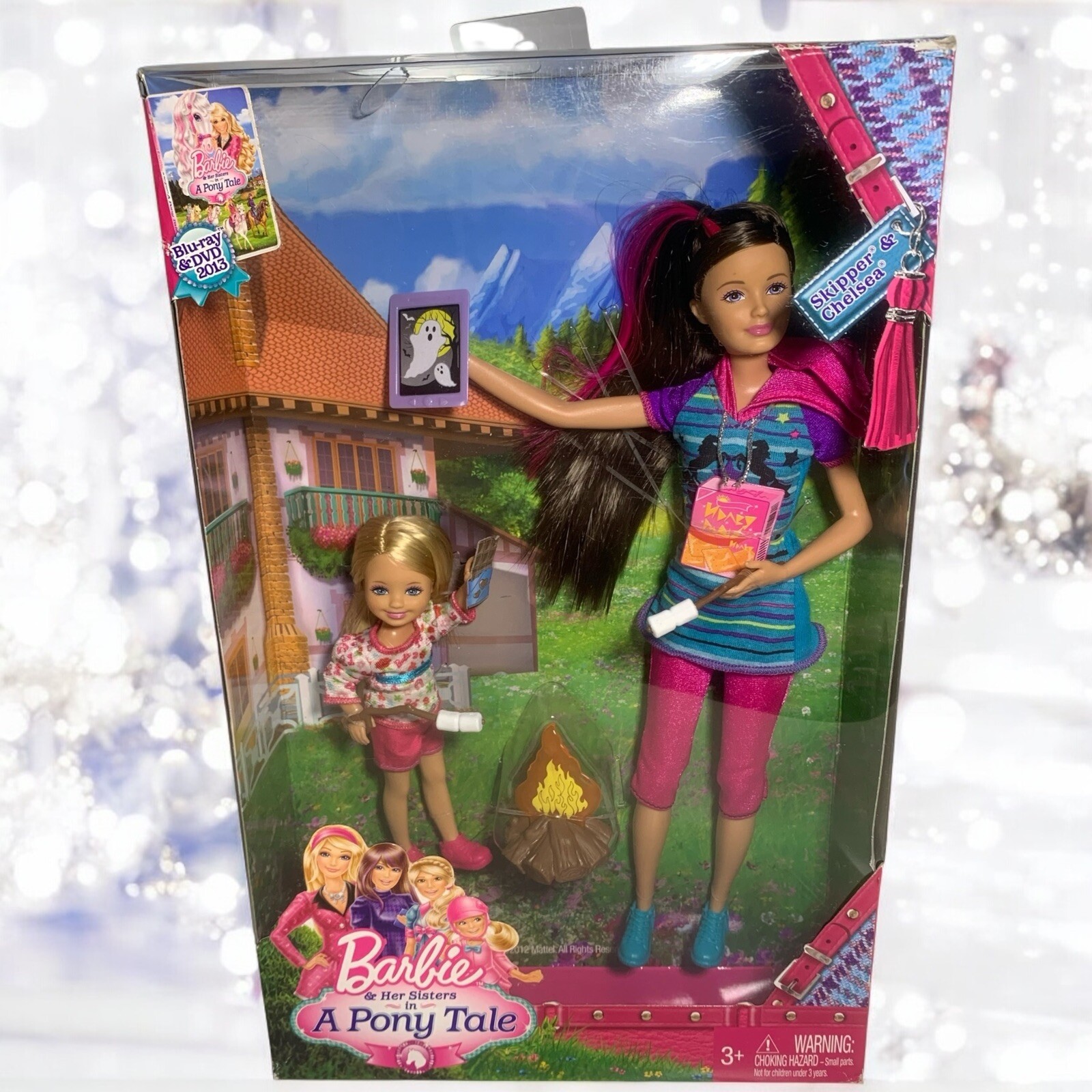 Barbie and Her Sisters Pony Tale Doll Set with Skipper and Chelsea