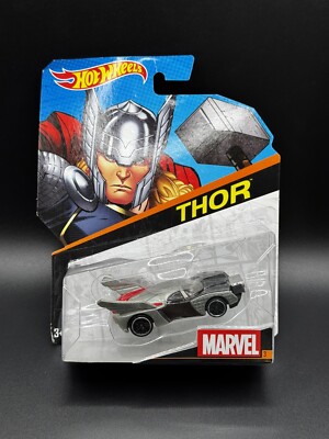 Hot Wheels Marvel 2014 Release THOR Diecast Car (#3/NIP)