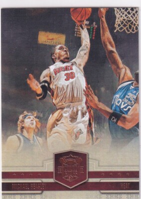 Panini NBA First Year Court Kings 2009-10 No. 90 Michael Beasley Bronze 85/149
