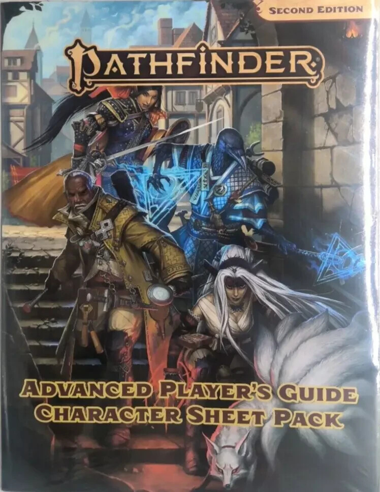 Pathfinder Advanced Player’s Guide Character Sheet Pack (P2)
