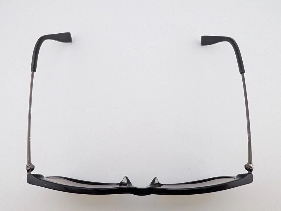Anteojos Trussardi, solo monturas, titanio, VTR344K 0700, 56-17-140, negros Foto 3 de 4