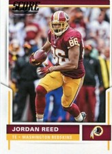 Jordan Reed Washington Redskin Panini Score 2017