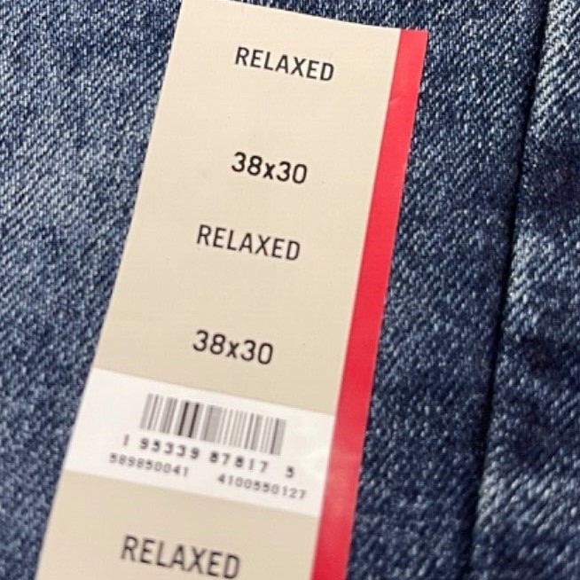 Lサイズ Signature by Levi Strauss & Co. Men's Relaxed Fit Jeans MEDIUM