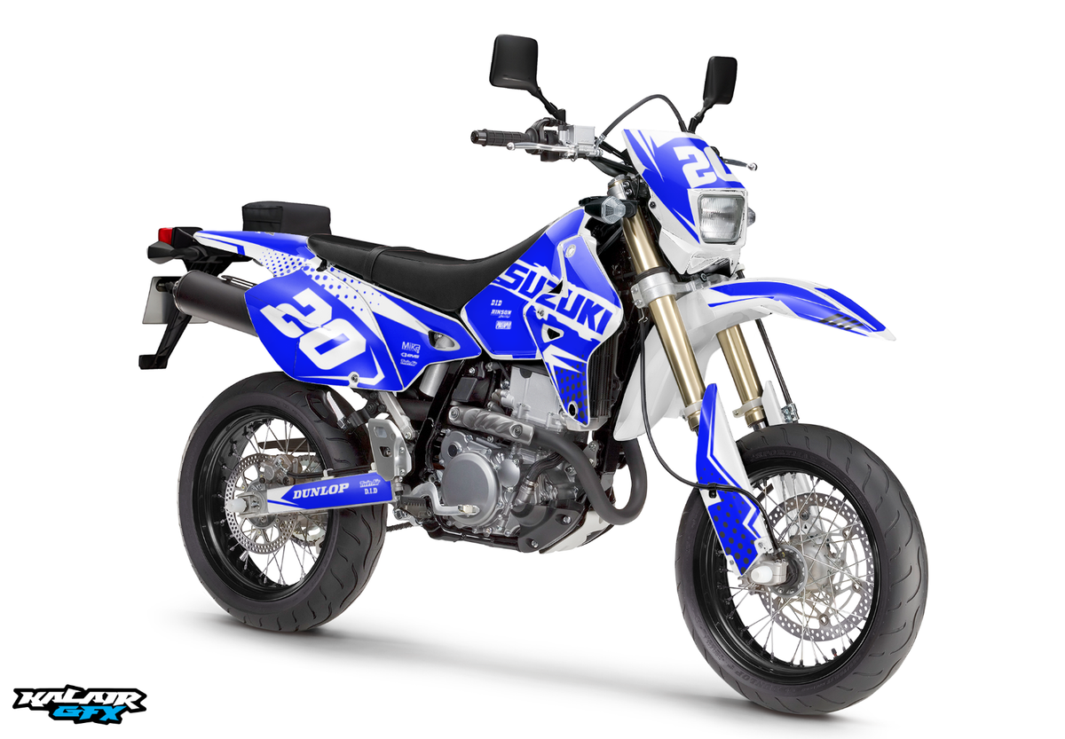 Suzuki DRZ400SM Drz400s Drz400 Supermoto DRZ SEMI CUSTOM GRAPHICS
