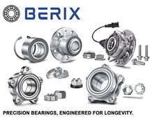 BERIX REAR FRONT WHEEL BEARING KIT FOR RENAULT CAPTUR CLIO MEGANE TWINGO 2002-