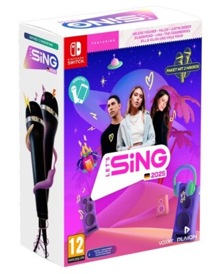 Lets Sing 2025 mit deutschen Hits [+ 2 Mics] (Switch) (NEU) (OVP)