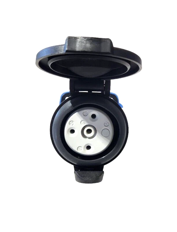 Meltric 22-34163 Hazardous Location DXN30 Receptacle 208 VAC 30A Black Poly 3P+G - Image 2 of 4