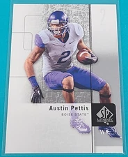 2011 SP Authentic    #15 Austin Pettis Boise State Broncos Football Card Y5