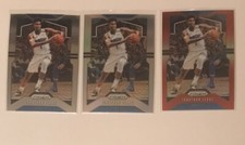 2019-20 Panini Prizm Jonathan Isaac RED Insert + Silver Holo SP with Base Magic