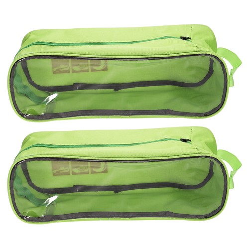 2pcs Golf Shoe Bag, Portable Zipper Golf Shoes Organizer, Green eBay
