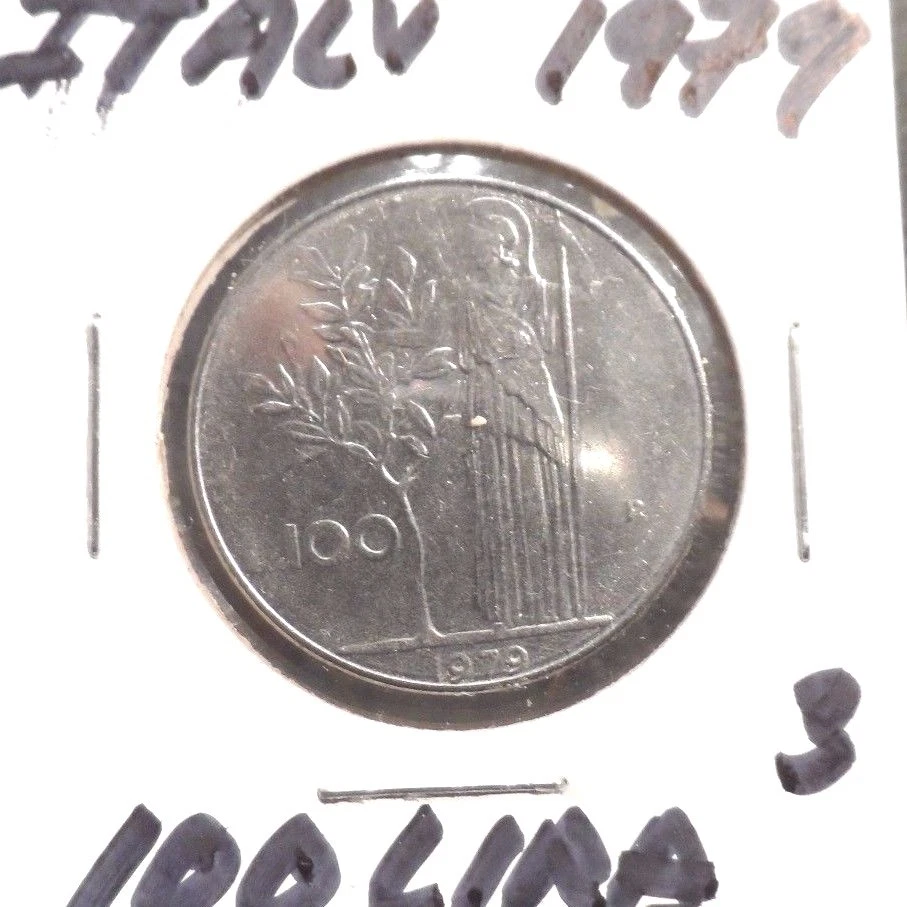 CIRCULATED 1979 100 LIRA ITALIAN COIN (012516) - Image 3 of 3
