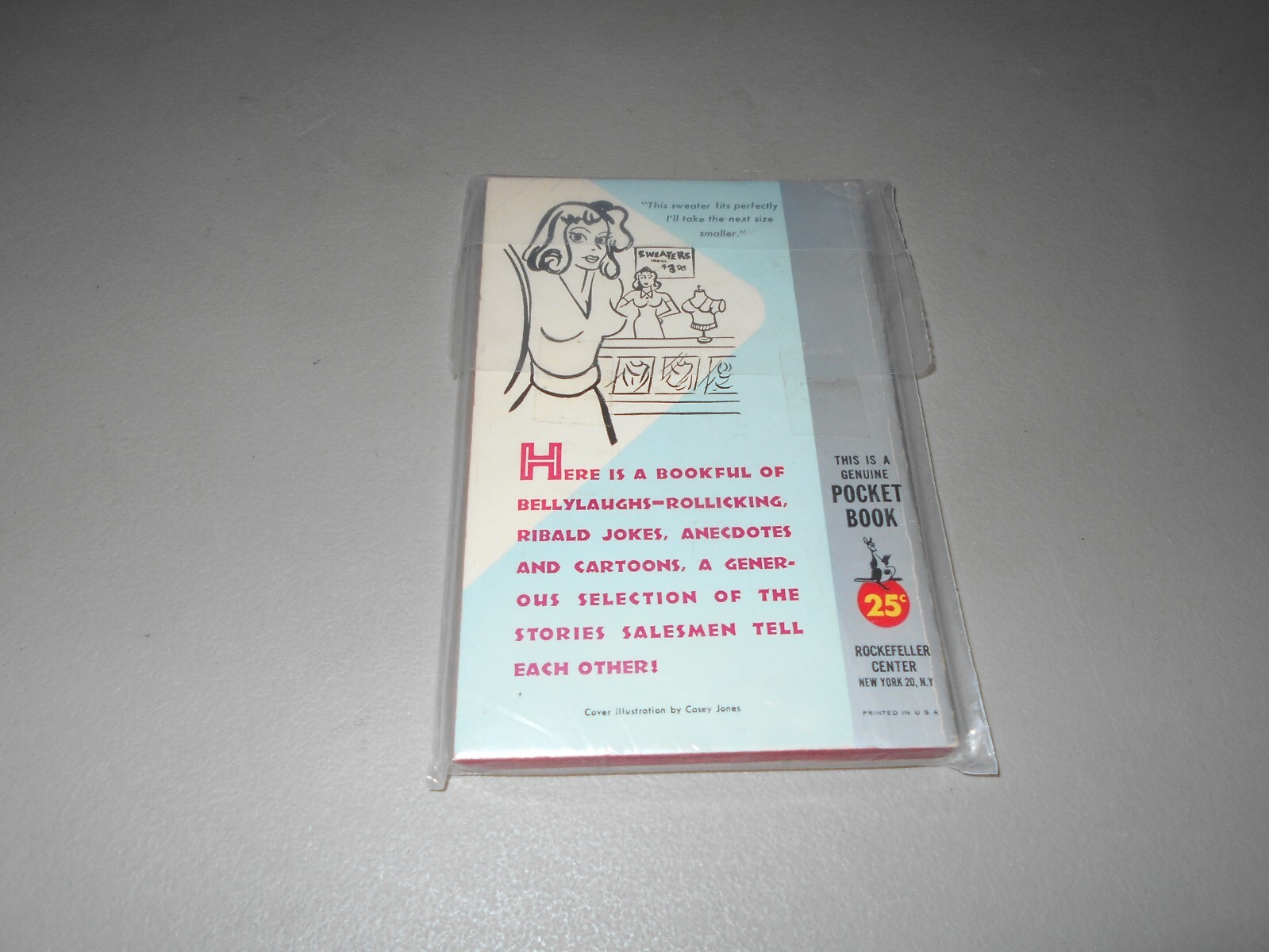 Tales For Salesman By Dr. Francis Lee Golden Pocketbook Paperback Jokes