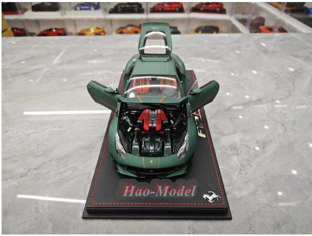 ミニカー f12tdf  box bbr 1/18 BBR Ferrari F12 TDF Rosso Corsa 322 Diecast Full Open