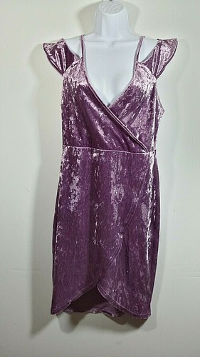 Crushed Velvet Cocktail Dress Size 