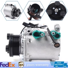 A/C AC Compressor W/ Clutch Kit For 2003 2004 05 2006 Mitsubishi Outlander 2.4L