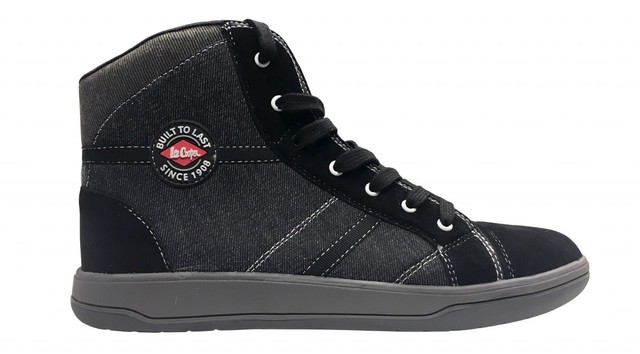 lee cooper black boots
