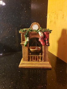 Yankee Candle Christmas Hanging Tart Warmer Jack Frost Fireplace