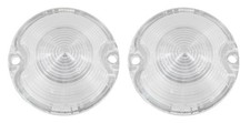 1968-1969 Corvette Parking Light Lens Clear Pair with Gaskets Made in the USA