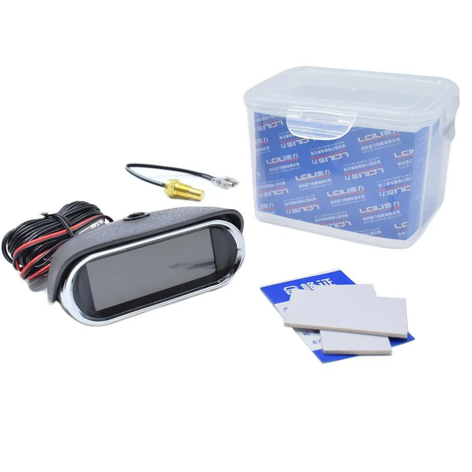 Auto 12V Wassertemperatur Anzeige Zusatz Instrument Universal beleuchtet DE - Bild 4 von 4