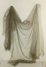 Authentic Used Commercial Fishing Net Vintage Fish Netting Old Reclaimed DECOR