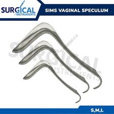 Sims Vaginal Speculum S,M,L Single Ended Obstetrical  Gynecology German Grade