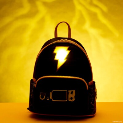 DC Comics Black Adam Light Up Cosplay Mini Backpack | eBay display picture 1