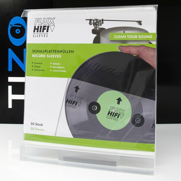 50 Stk. FLUX-HIFI Sleeves Schallplatten/Lp-InnenhüLlen |Antistatisch - Mehrlagig-image