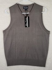 Blue Ocean Boys Sweater Vest Size 16 Large Gray NEW