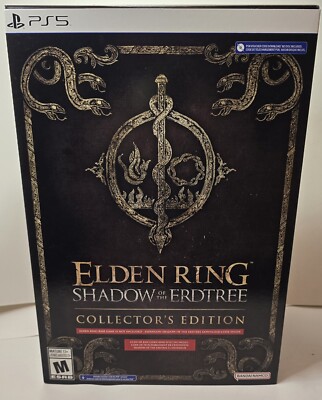 Elden Ring - Shadow of the Erdtree Collectors Edition  W/ DLC,  Art Book PS5 