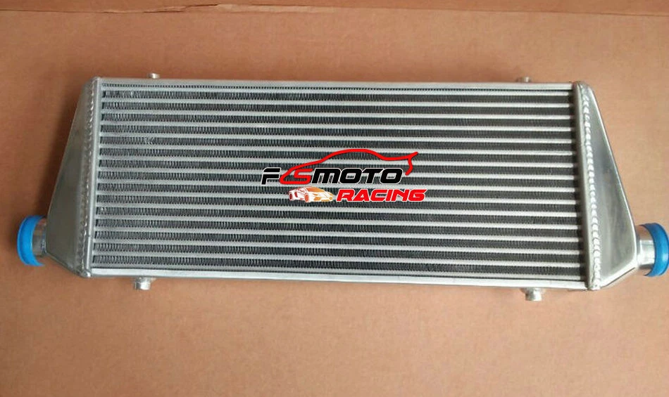 АЛЮМИНИЕВЫЙ FMIC УНИВЕРСАЛЬНЫЙ ТУРБО ИНТЕРКУЛЕР 2,25 «ВХОД/ВЫХОД трубы 28» x 10» x 2» - Изображение 4 из 4