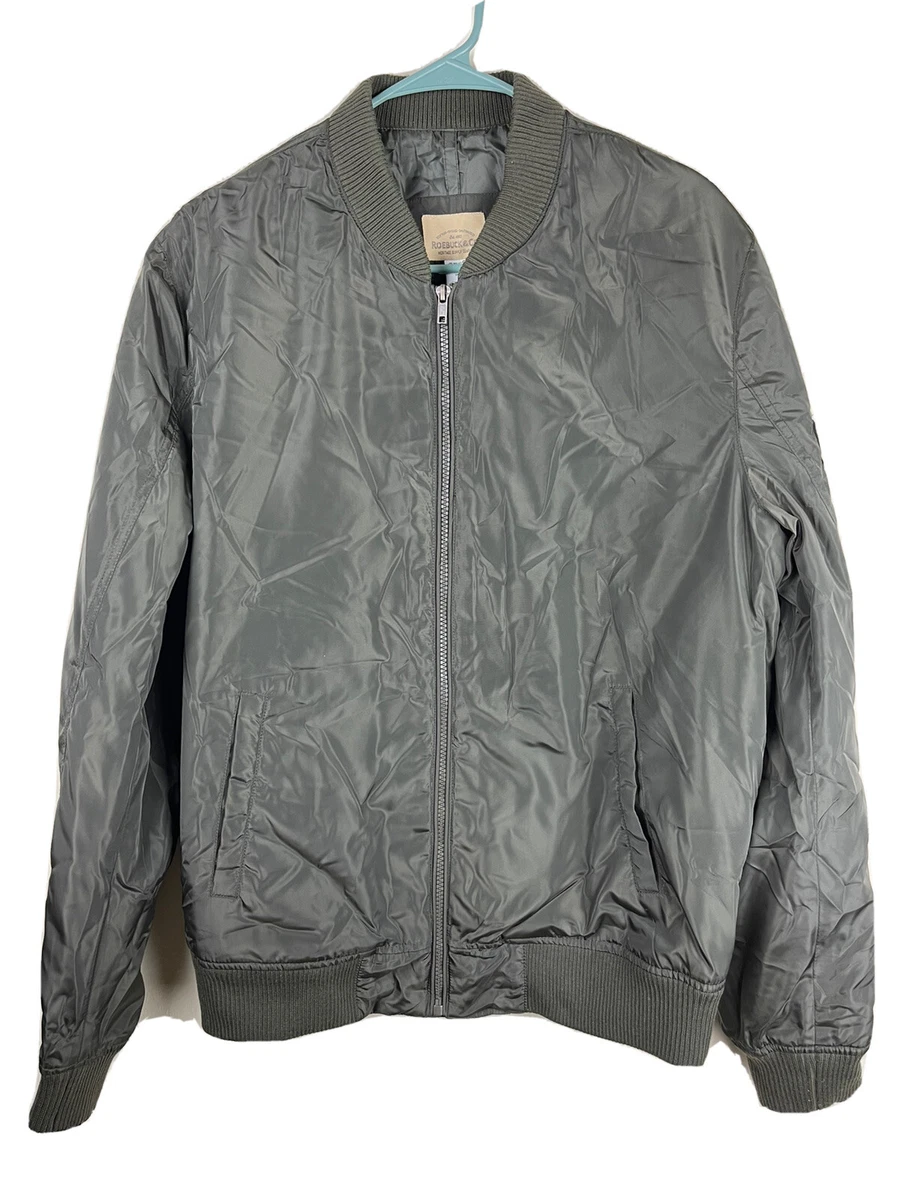 Khaki satin 2025 bomber jacket