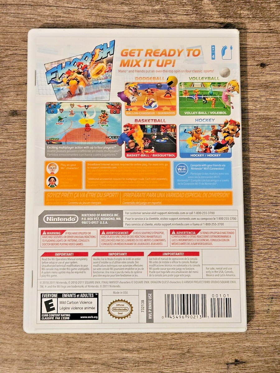 Mario Sports Mix Nintendo Wii Complete / Very Good Condition Mario Sports Mix Nintendo Wii Complete / Very Good Condition