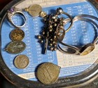 925 sterling silver jewelry And 90% Coins 2.19 Ozt Amathist Stones Under Spot! — photo 6