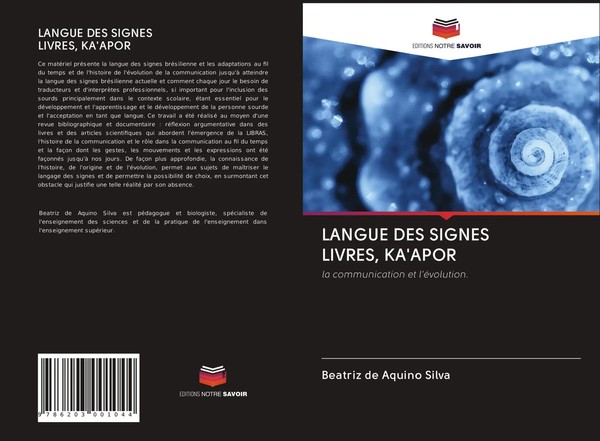 Beatriz De Aquino Silva | Langue DES Signes Livres, Ka'apor | Taschenbuch (2020)-image